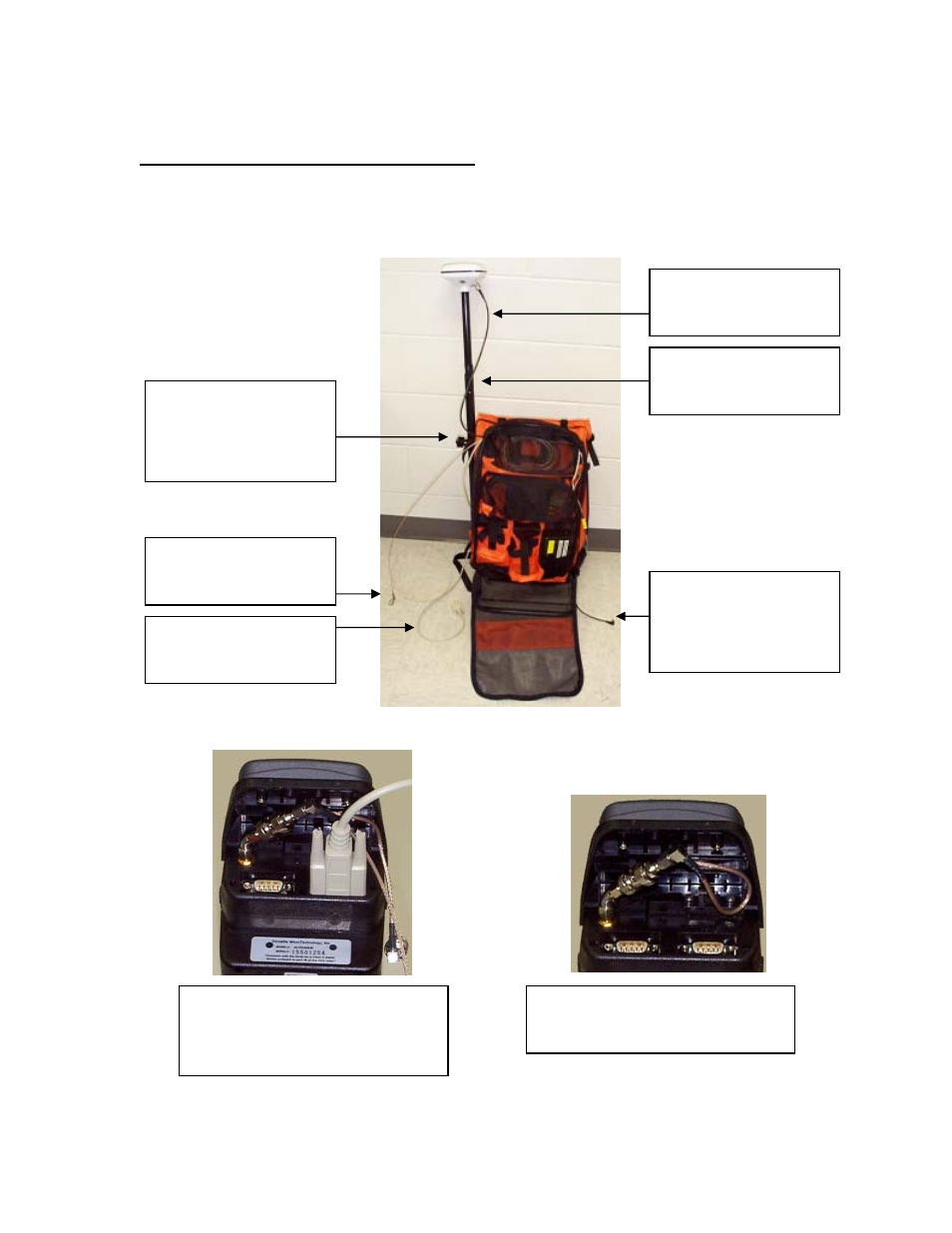 Using the alto-g12, To hook up the real-time differential receiver | HP ALTO-G12 User Manual | Page 3 / 8