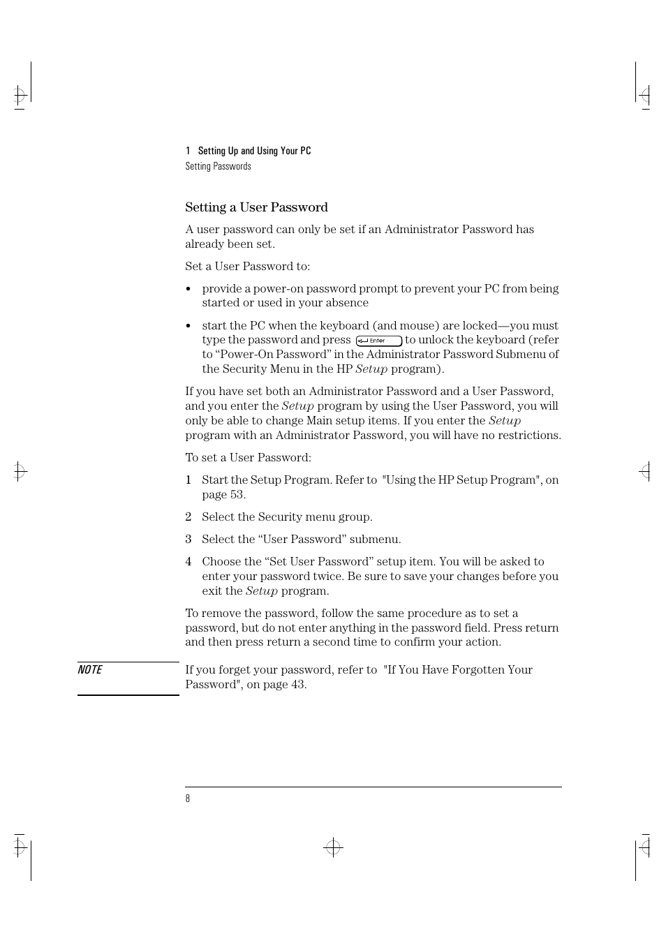 HP VECTRA VA 6/XXX User Manual | Page 16 / 88