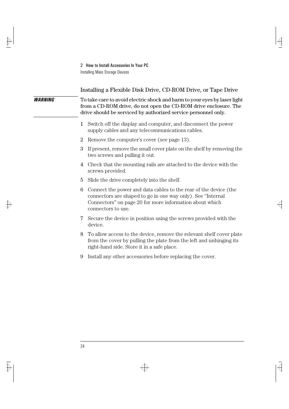 HP VECTRA VA 6/XXX User Manual | Page 32 / 88