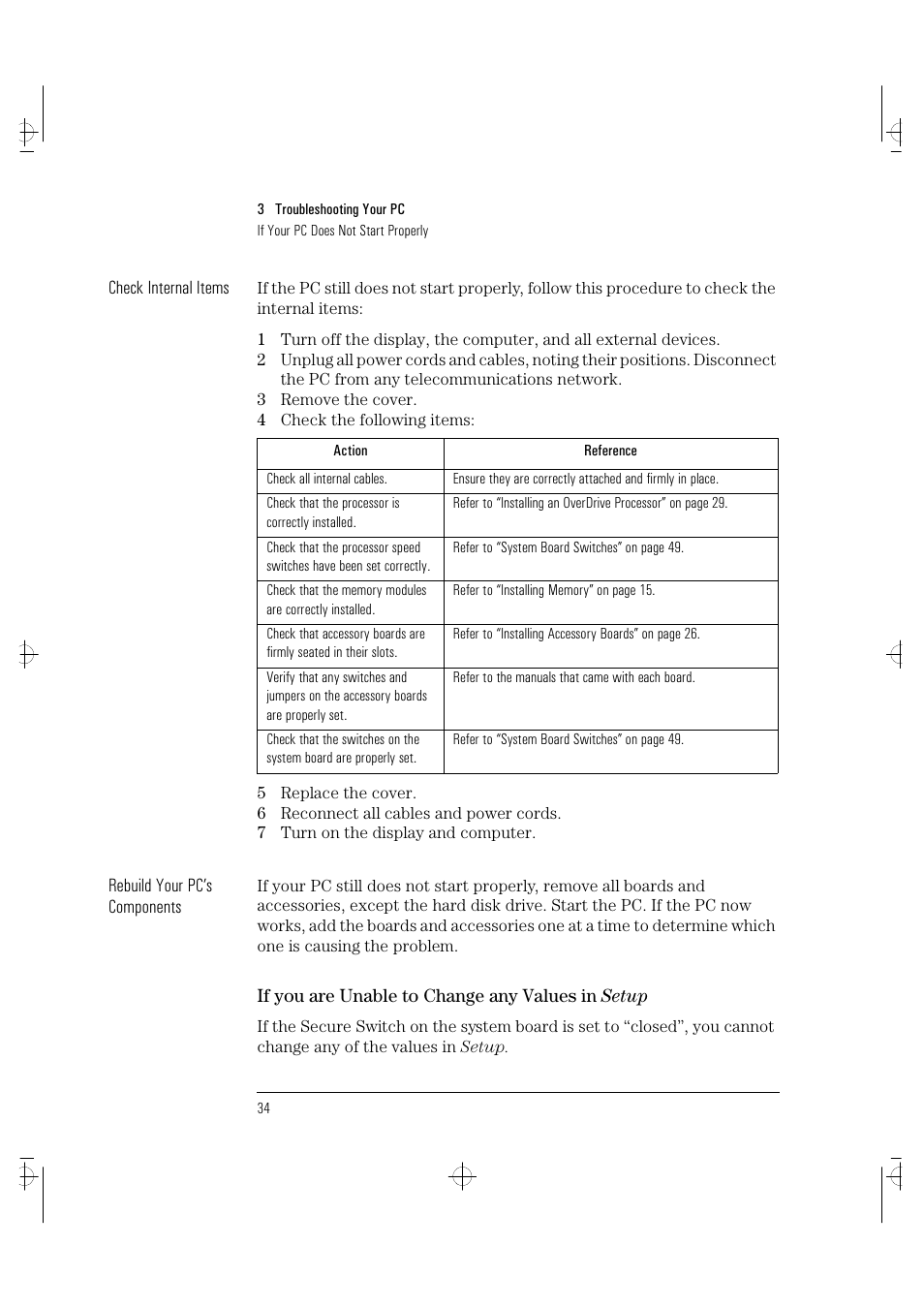 HP VECTRA VA 6/XXX User Manual | Page 42 / 88