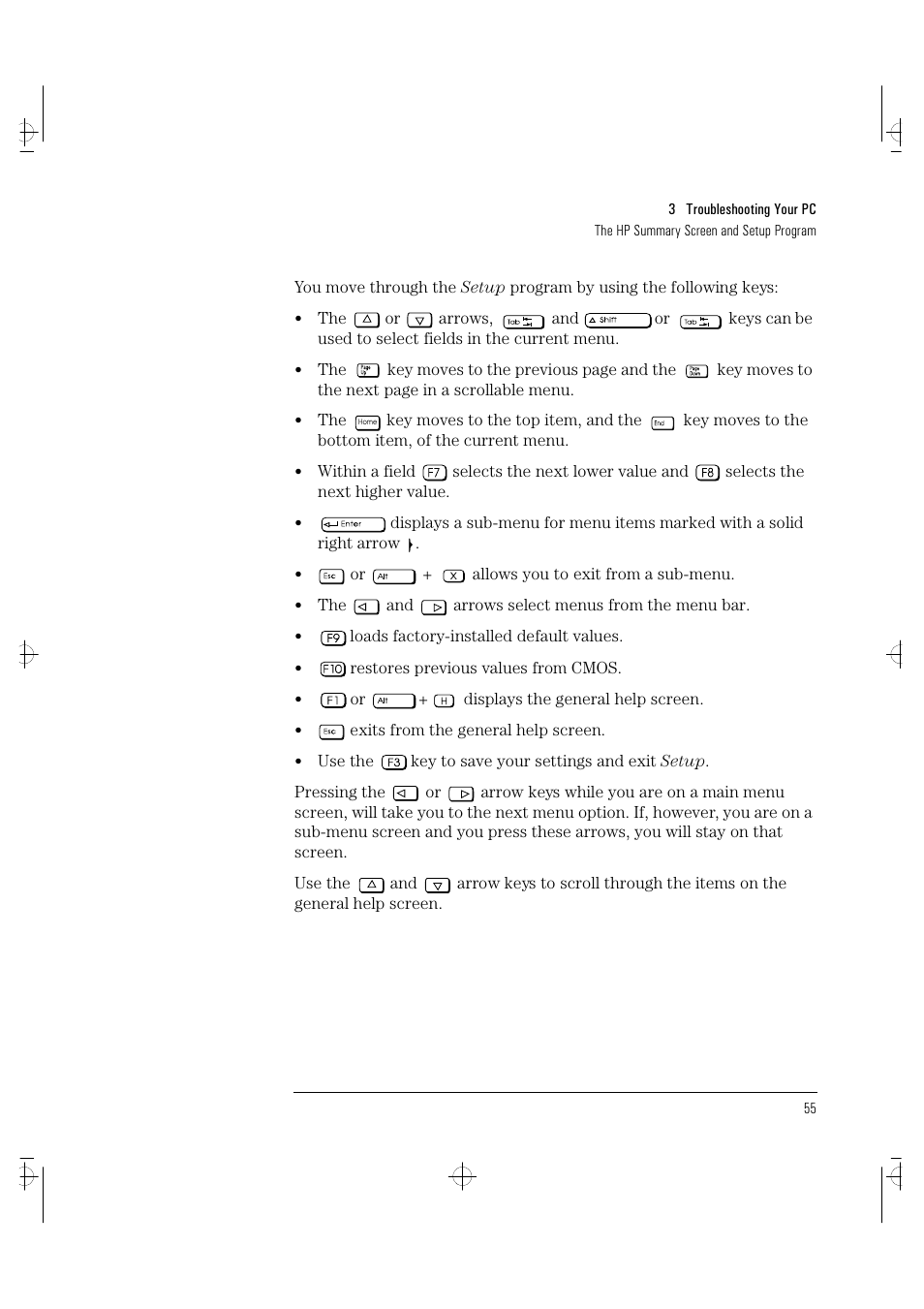HP VECTRA VA 6/XXX User Manual | Page 63 / 88