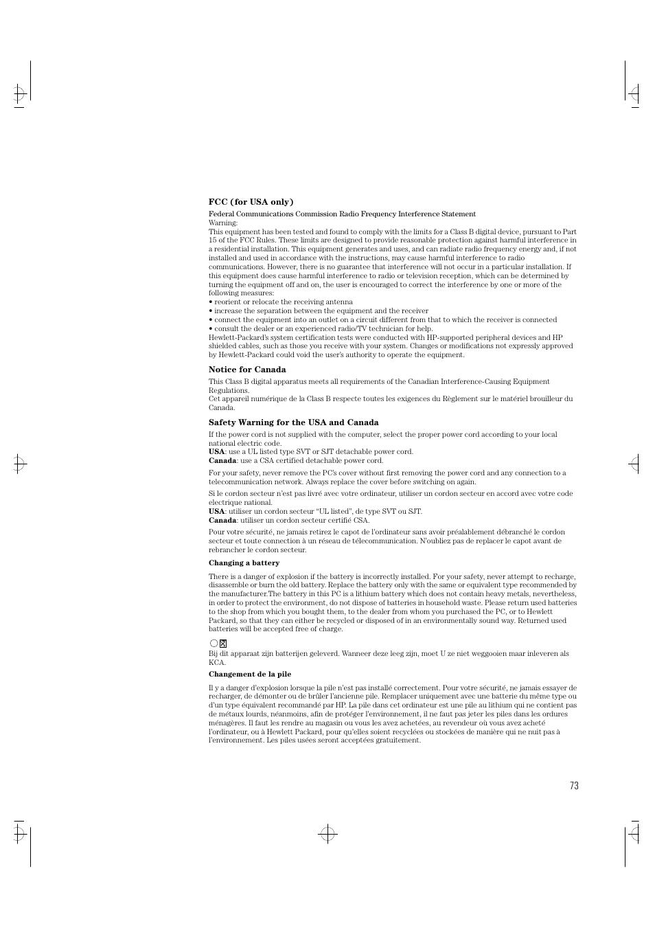 HP VECTRA VA 6/XXX User Manual | Page 81 / 88