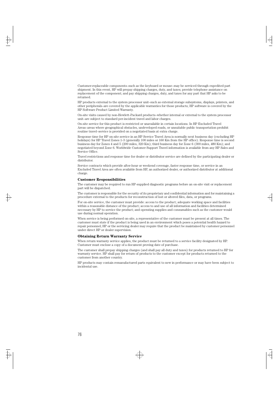 HP VECTRA VA 6/XXX User Manual | Page 84 / 88