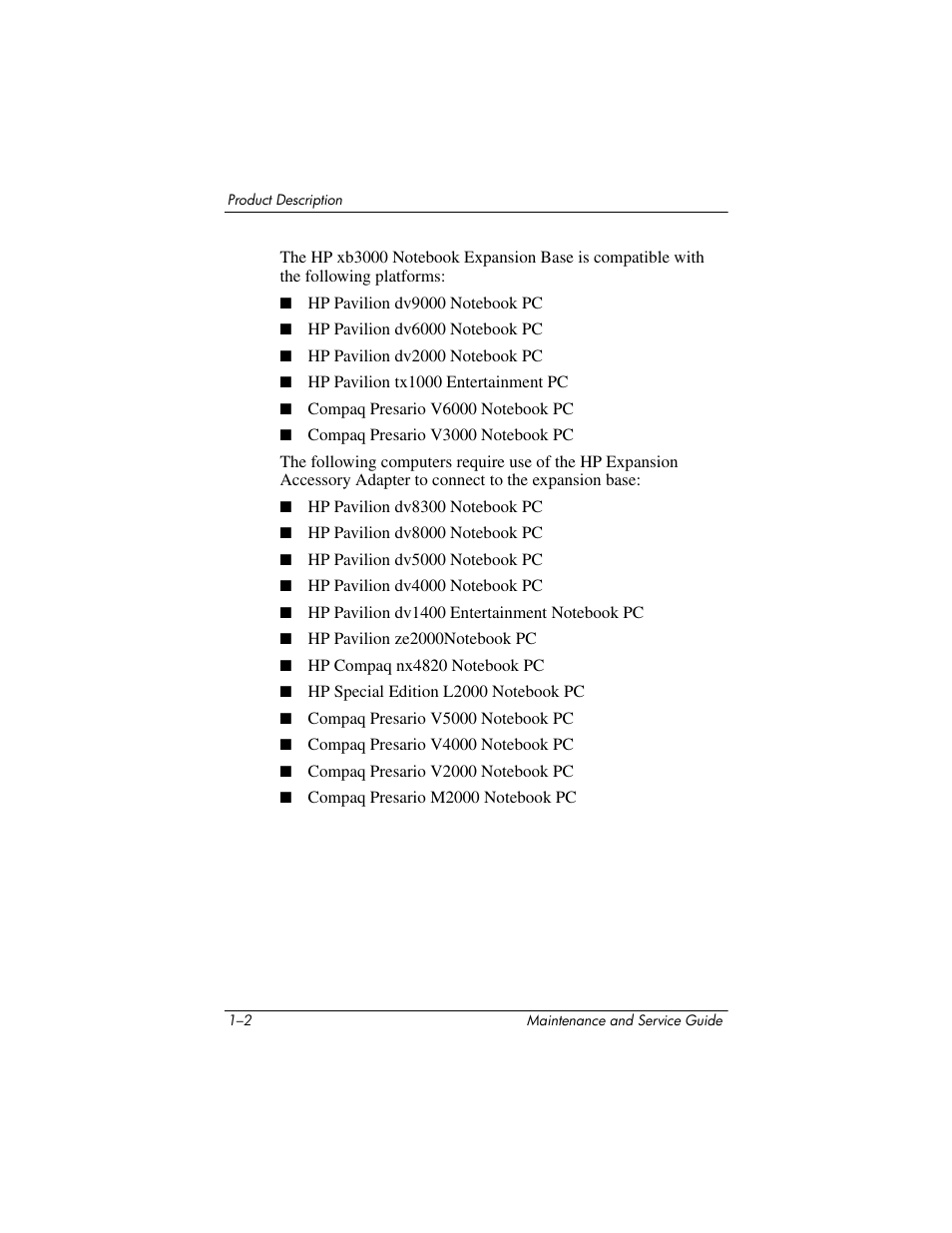 HP XB3000 User Manual | Page 6 / 79