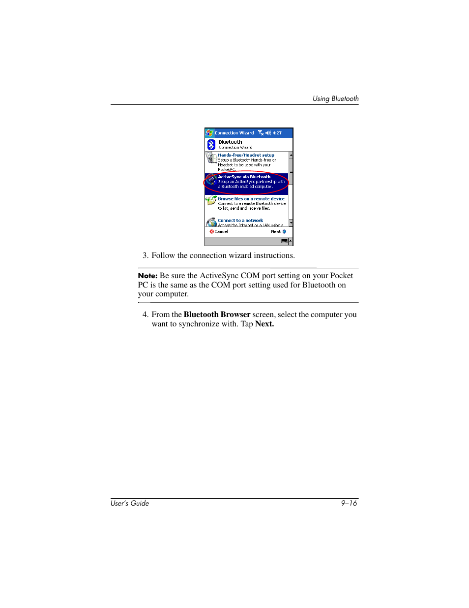 HP iPAQ hx4700 User Manual | Page 130 / 169