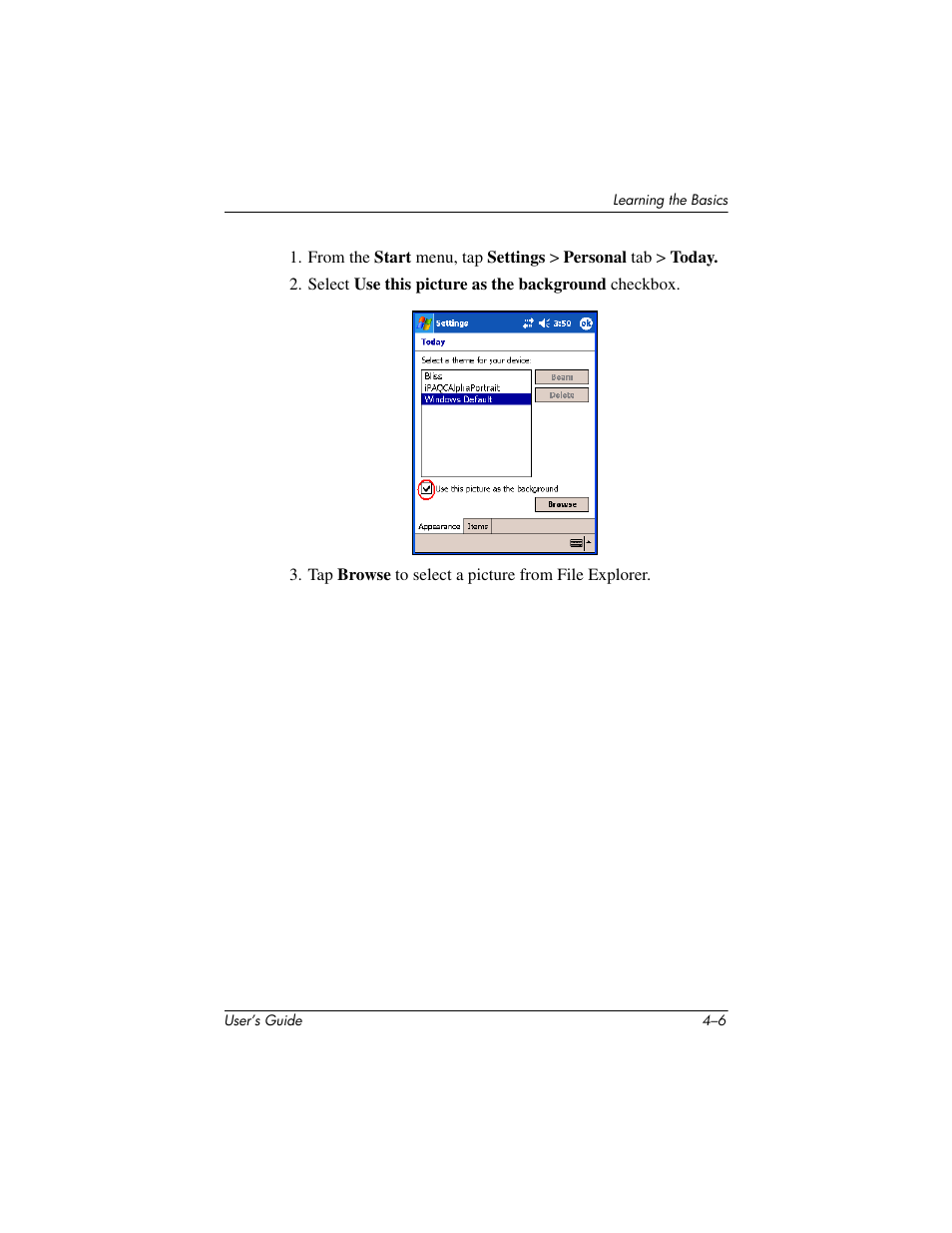 HP iPAQ hx4700 User Manual | Page 51 / 169
