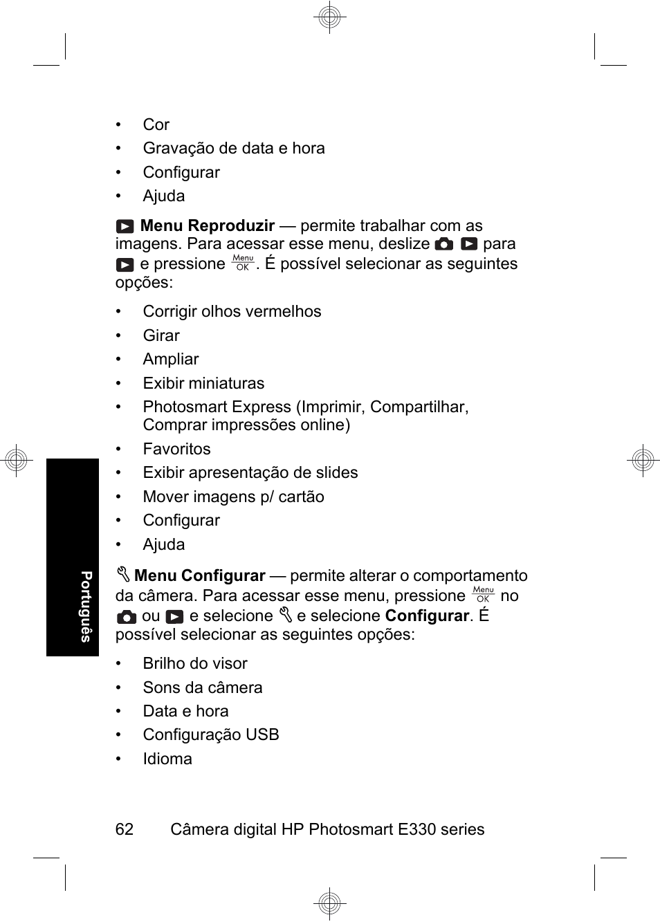 HP Photosmart E330 series User Manual | Page 64 / 68