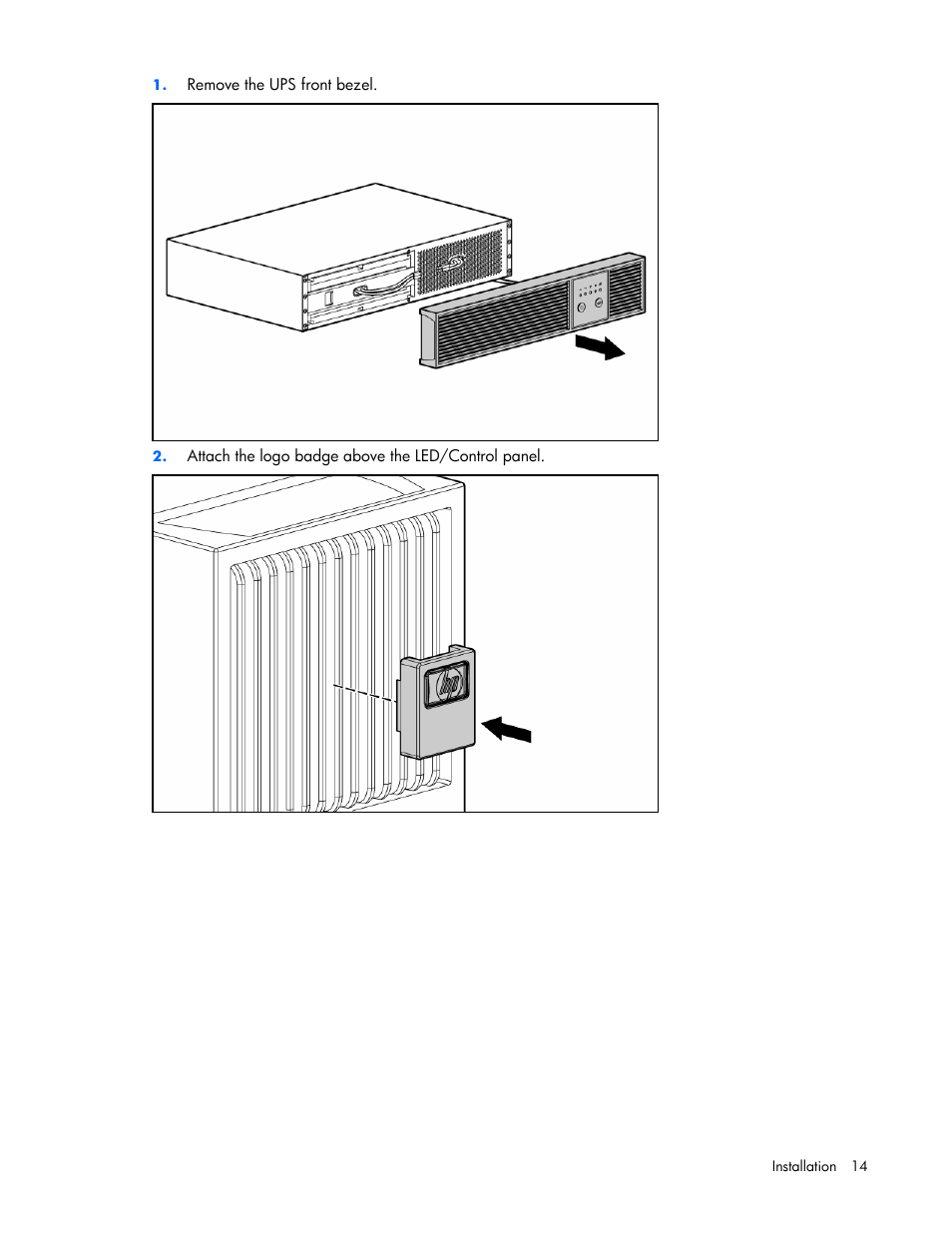 HP R2200 User Manual | Page 14 / 61