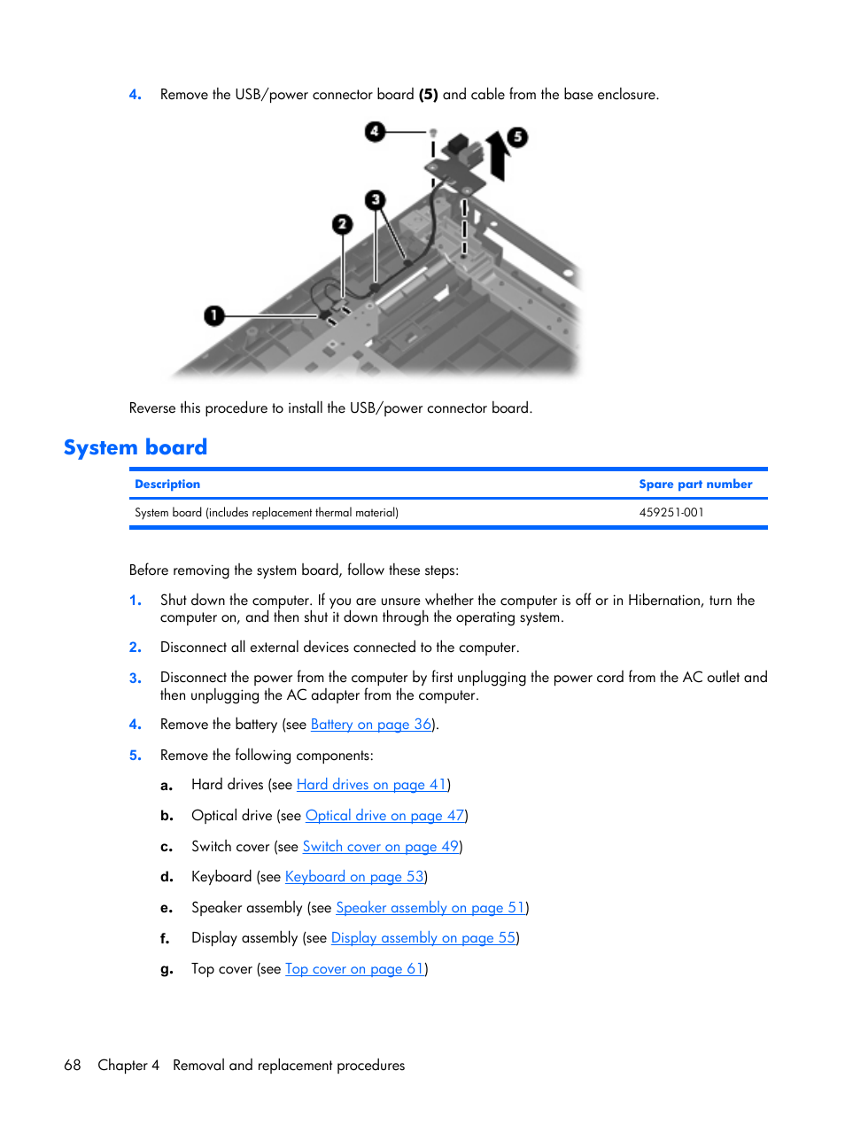 System board | HP PAVILION DX6500 User Manual | Page 76 / 142