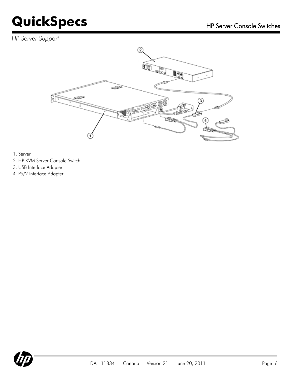 Quickspecs | HP 336044-B21 User Manual | Page 6 / 9
