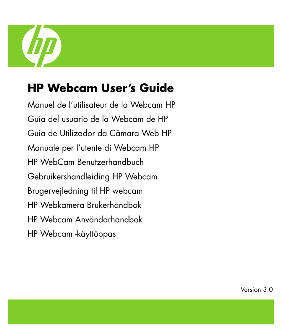 HP Version 3.0 User Manual | 114 pages