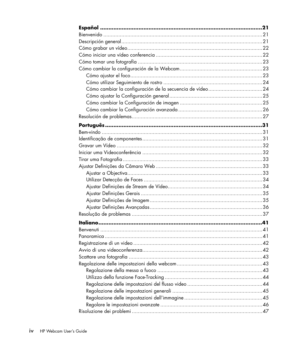 HP Version 3.0 User Manual | Page 4 / 114