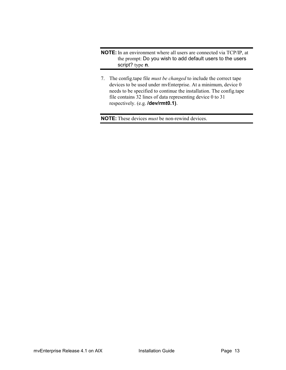 HP Raining DataCorp. mvEnterprise User Manual | Page 15 / 64