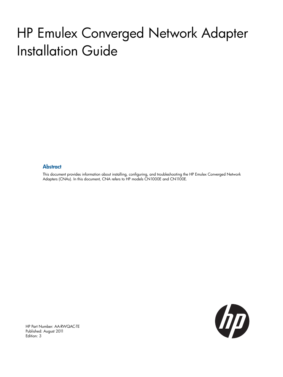 HP CN1100E User Manual | 29 pages