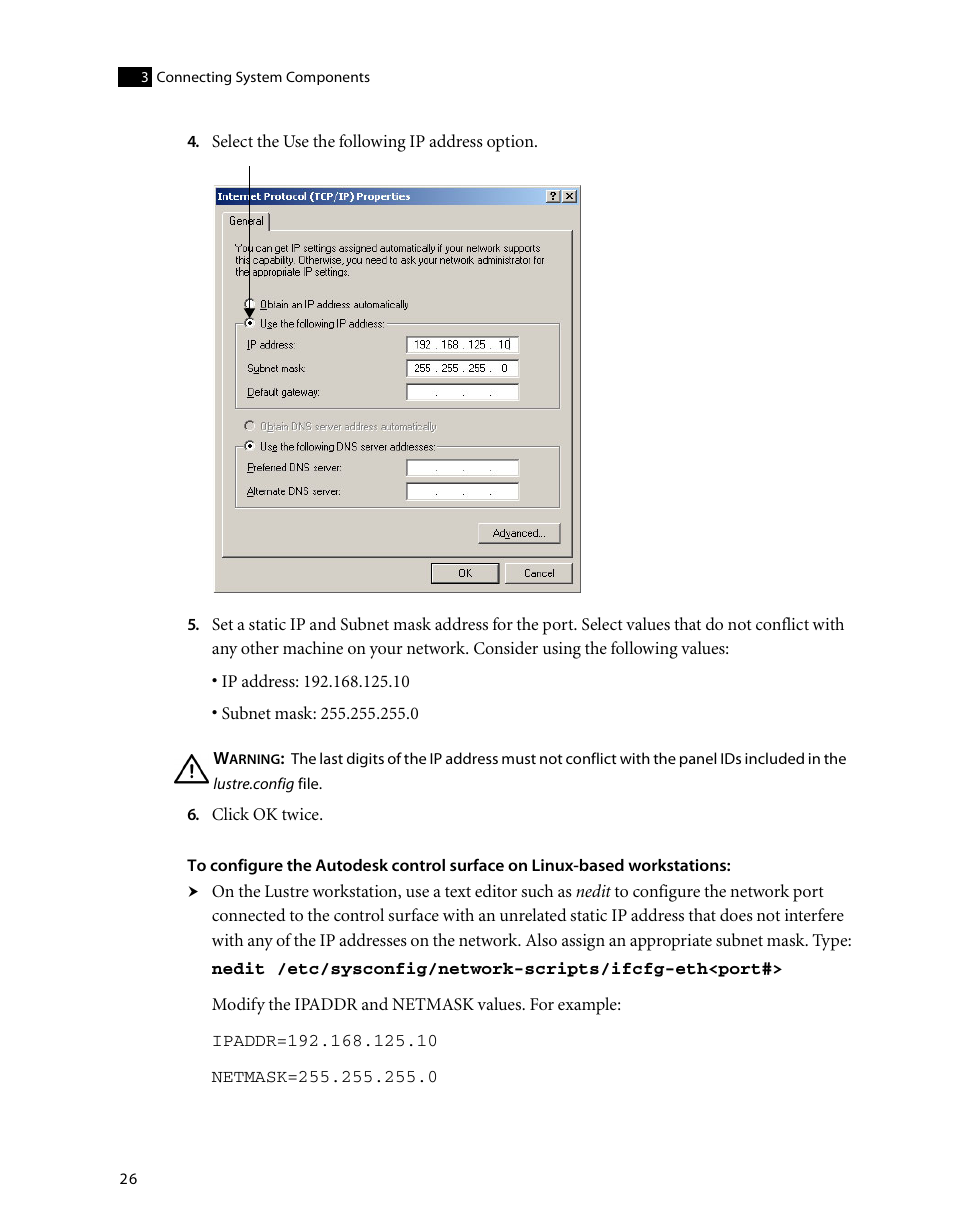 Configuring the autodesk control surface on linux | HP XW8400 User Manual | Page 30 / 40