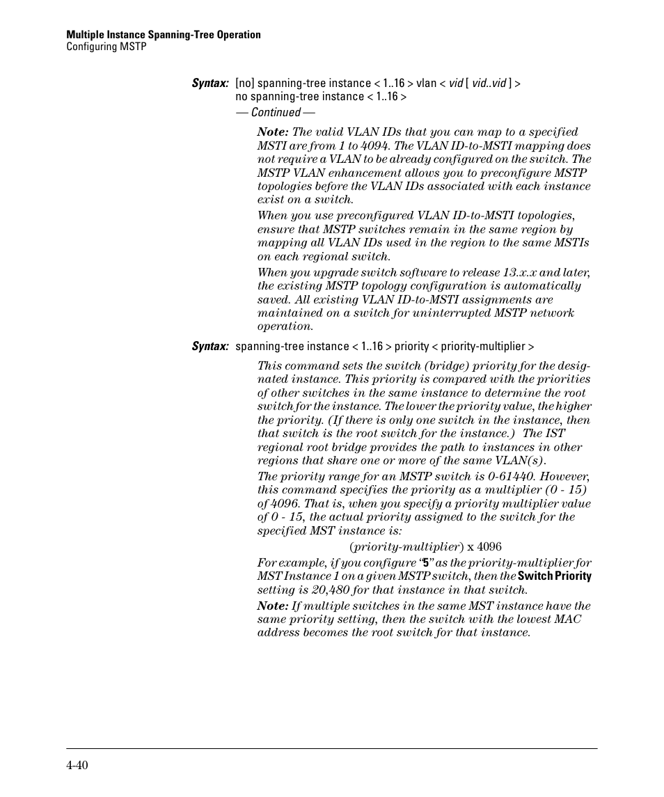 HP 5400ZL User Manual | Page 162 / 450
