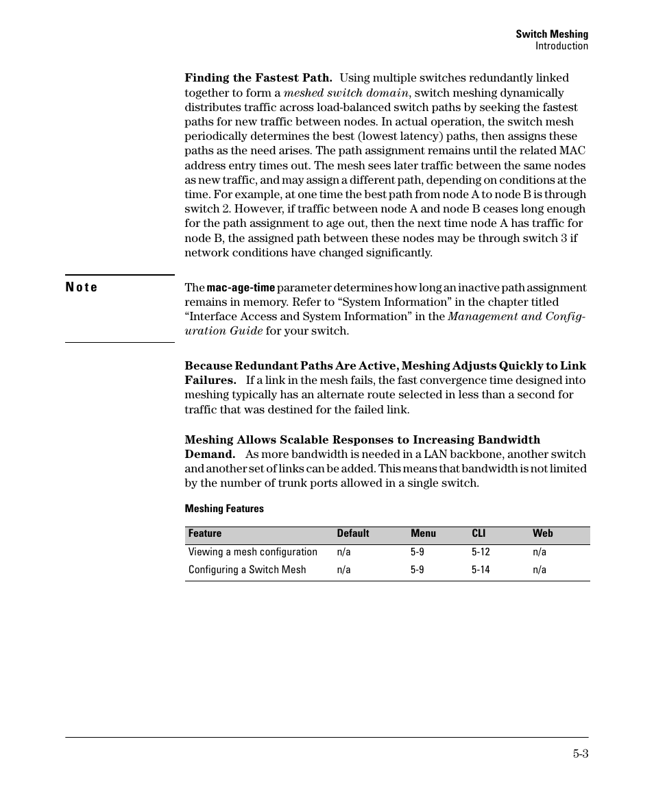 HP 5400ZL User Manual | Page 201 / 450