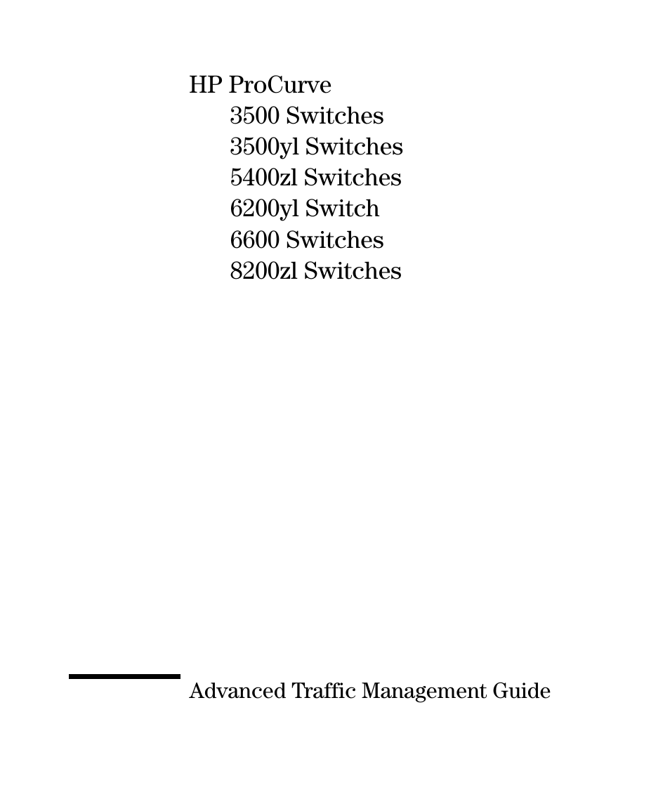 HP 5400ZL User Manual | Page 3 / 450