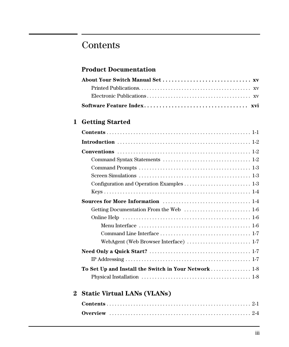 HP 5400ZL User Manual | Page 5 / 450