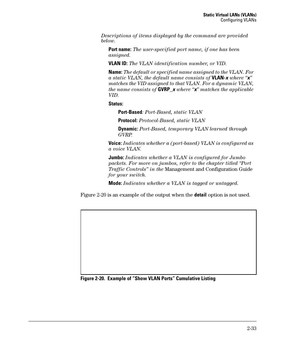 HP 5400ZL User Manual | Page 65 / 450