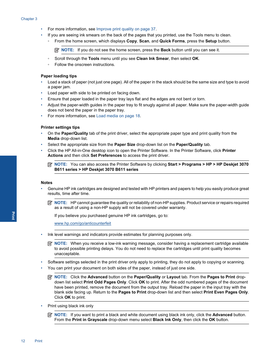 HP 3070 B611 User Manual | Page 14 / 60