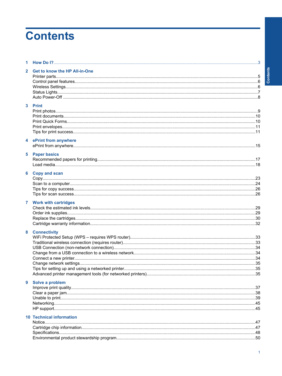 HP 3070 B611 User Manual | Page 3 / 60