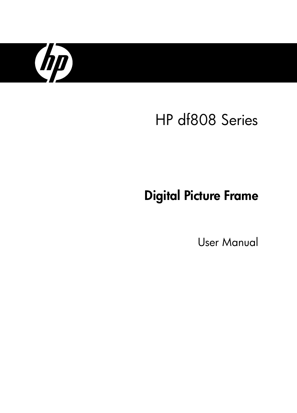 HP DF808 User Manual | 23 pages