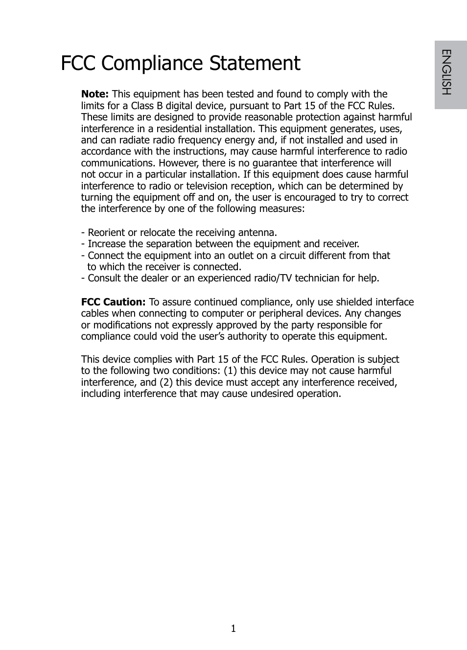 Fcc compliance statement | HP DF808 User Manual | Page 3 / 23