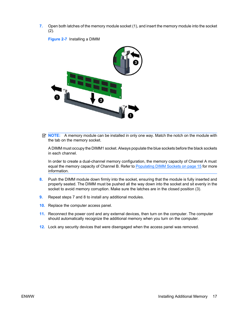 HP DX7500 User Manual | Page 23 / 58