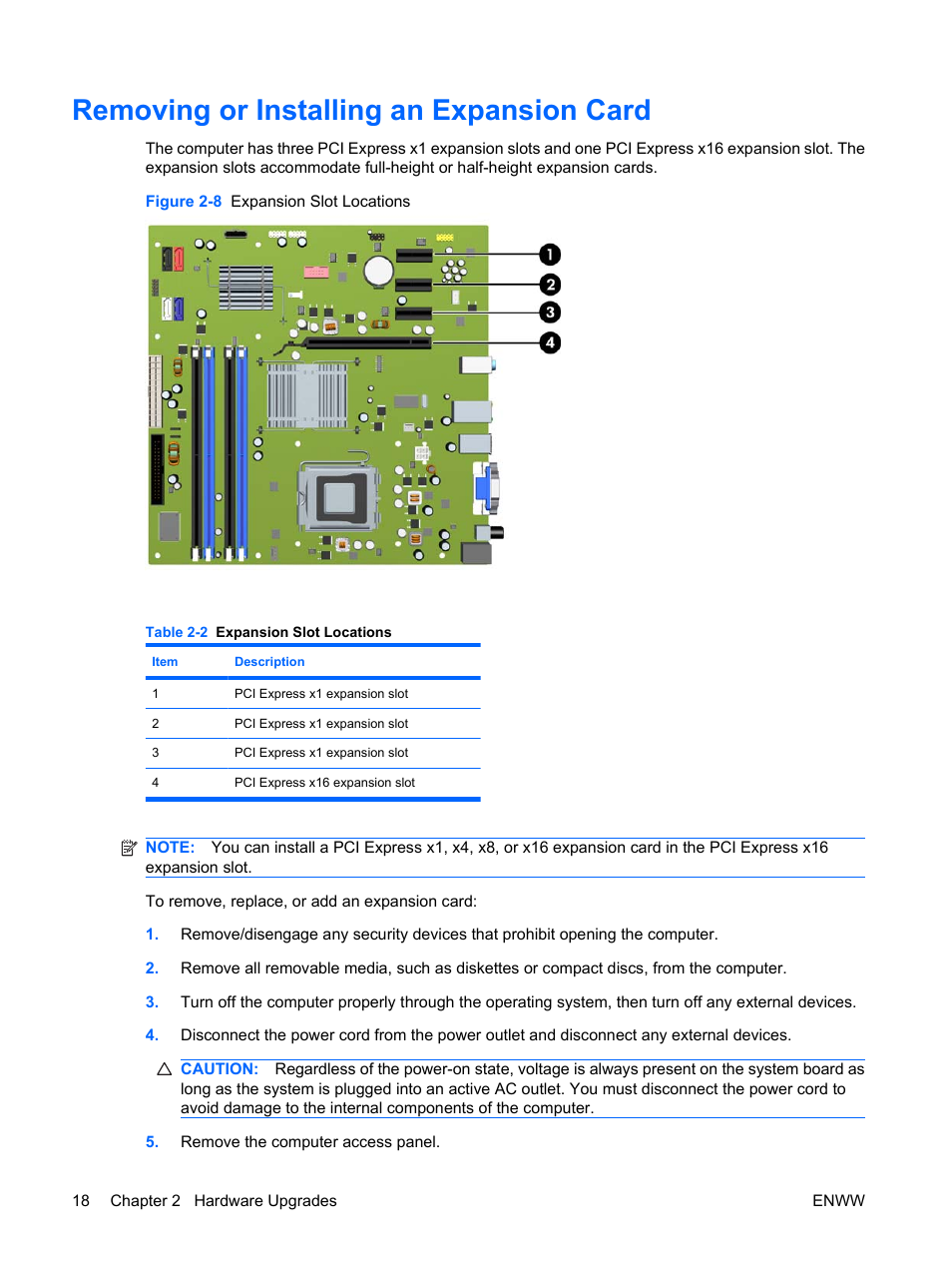 Removing or installing an expansion card | HP DX7500 User Manual | Page 24 / 58