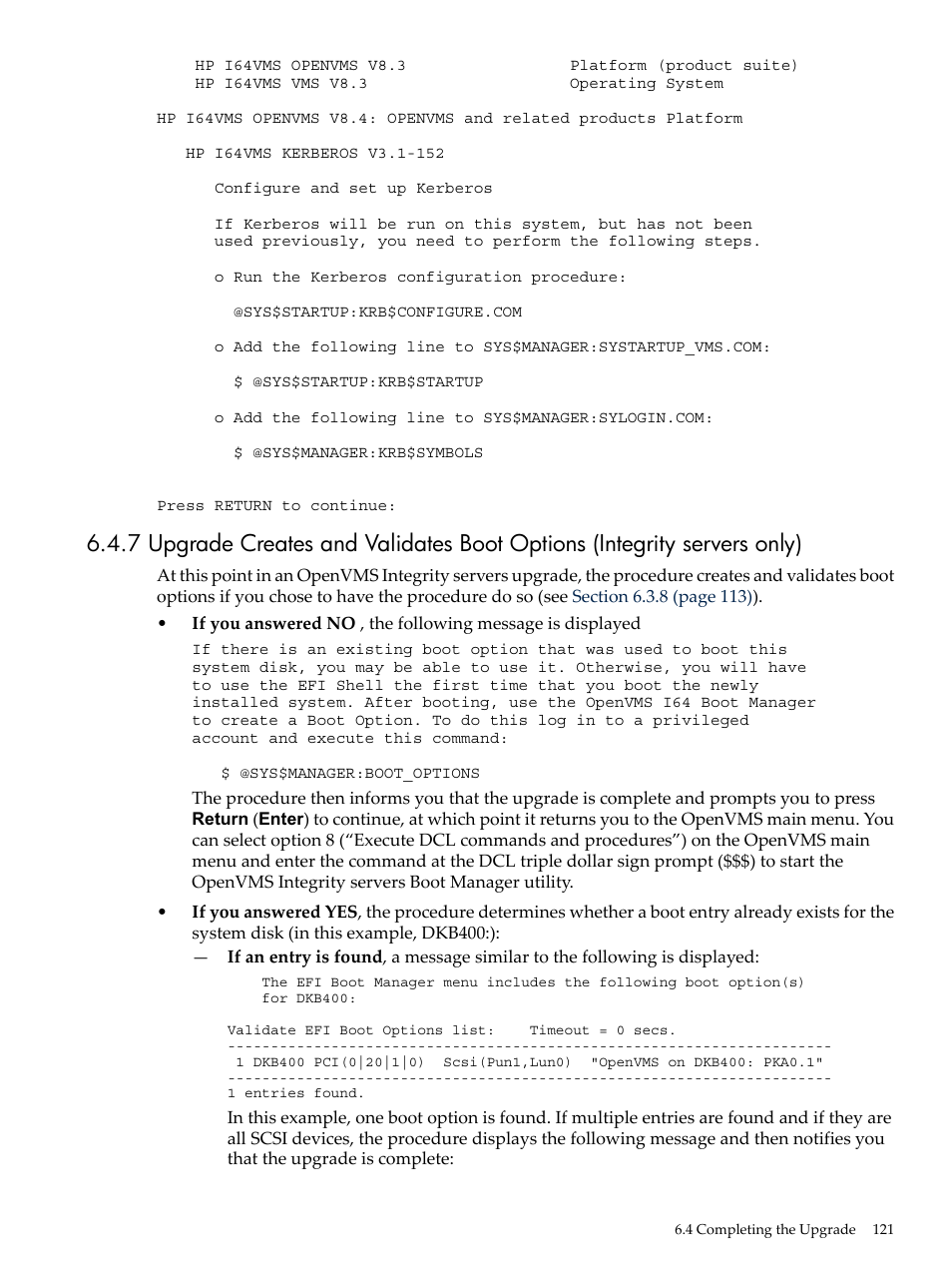 HP BA322 90087 User Manual | Page 121 / 346