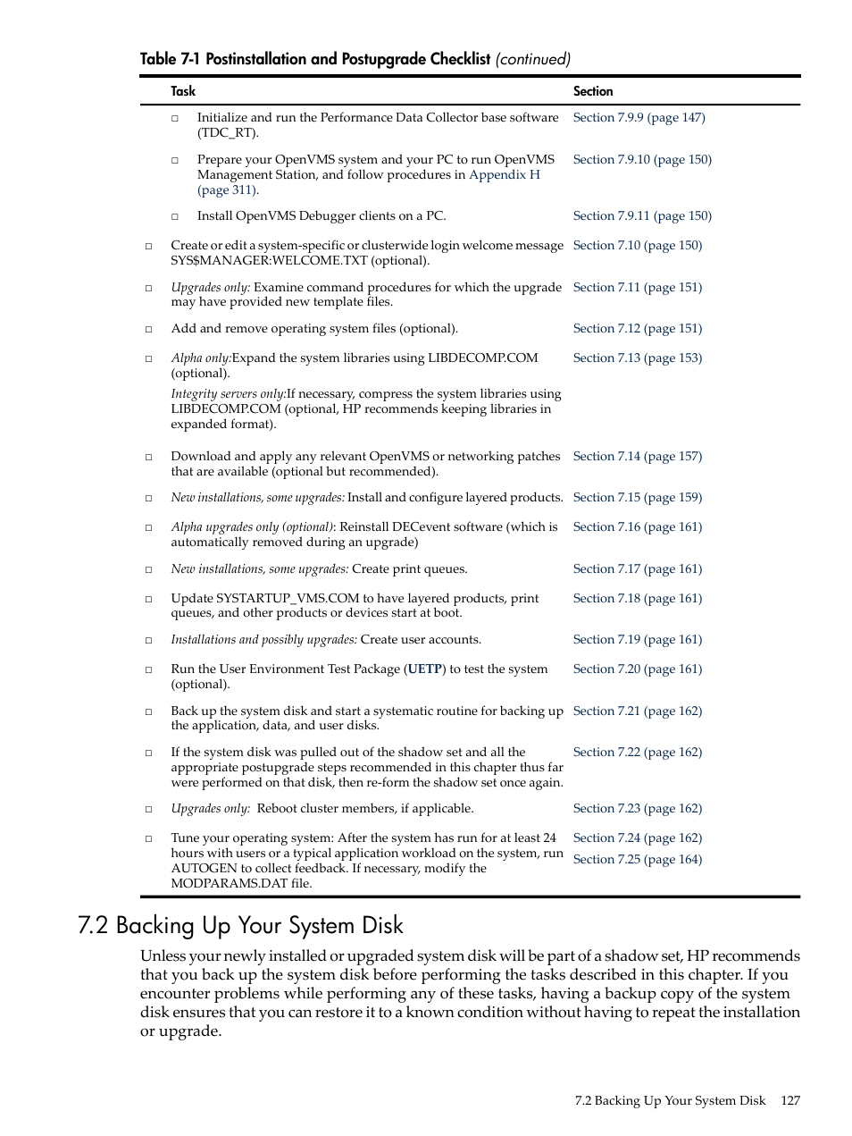 2 backing up your system disk | HP BA322 90087 User Manual | Page 127 / 346