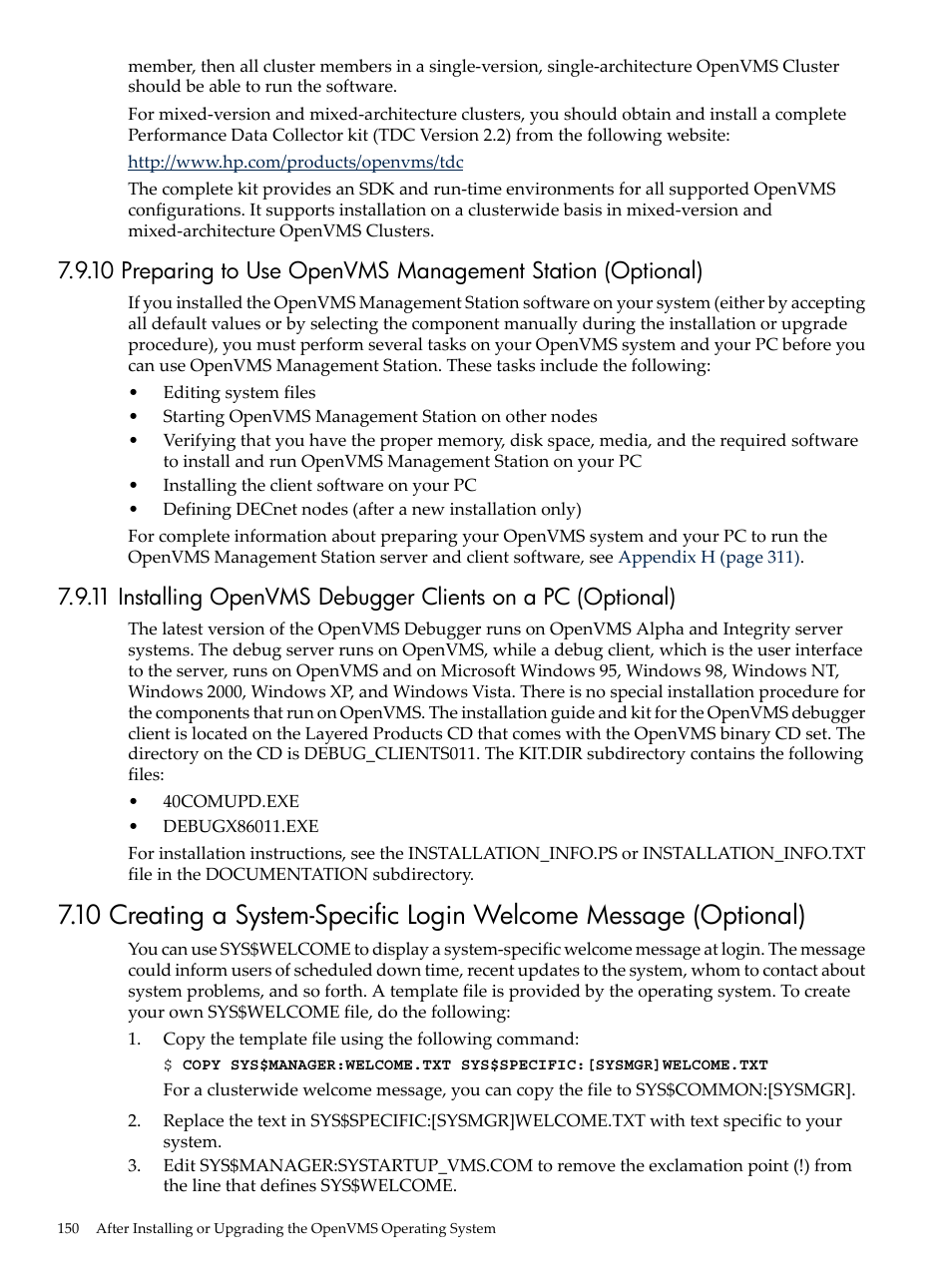HP BA322 90087 User Manual | Page 150 / 346