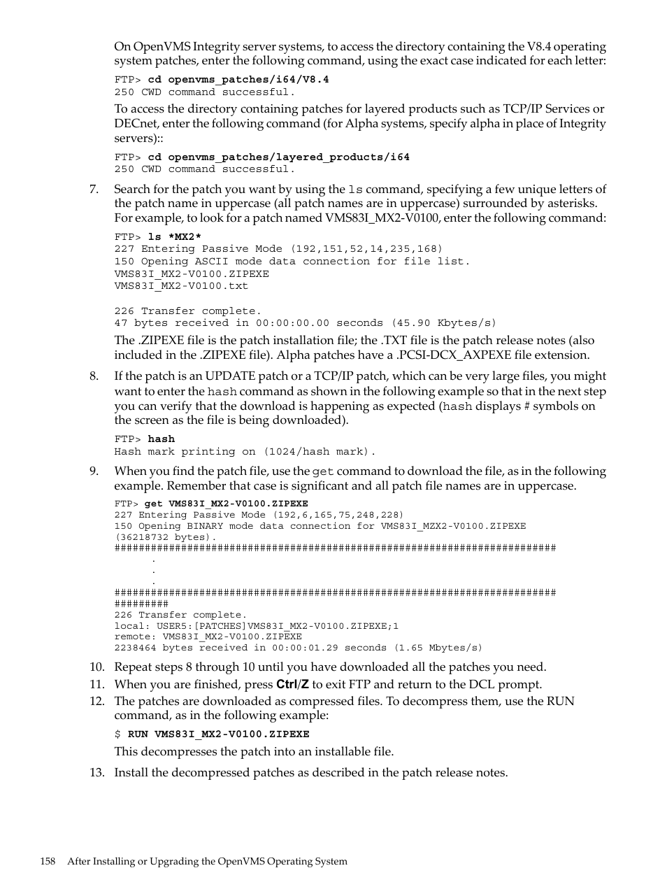 HP BA322 90087 User Manual | Page 158 / 346