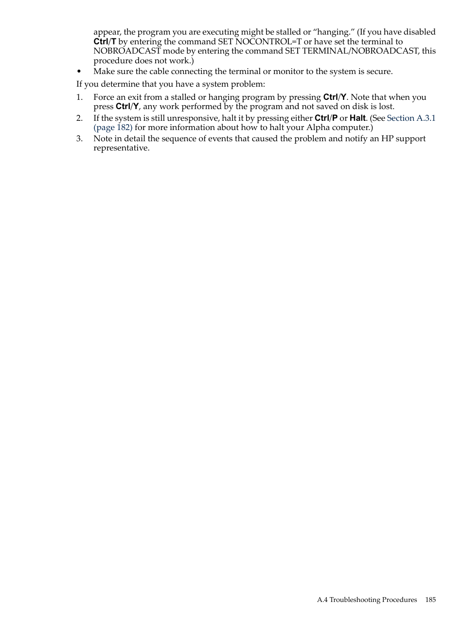 HP BA322 90087 User Manual | Page 185 / 346