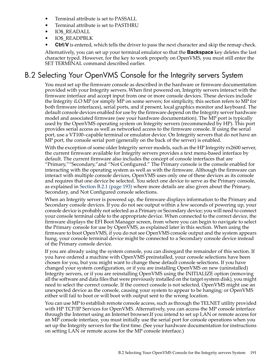 HP BA322 90087 User Manual | Page 191 / 346