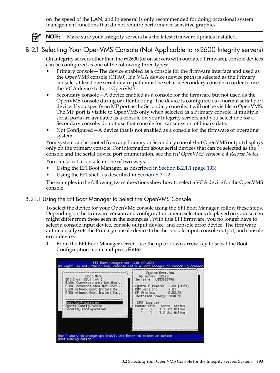 Section b.2.1 | HP BA322 90087 User Manual | Page 193 / 346