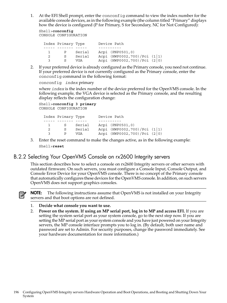 Section b.2.2 | HP BA322 90087 User Manual | Page 196 / 346