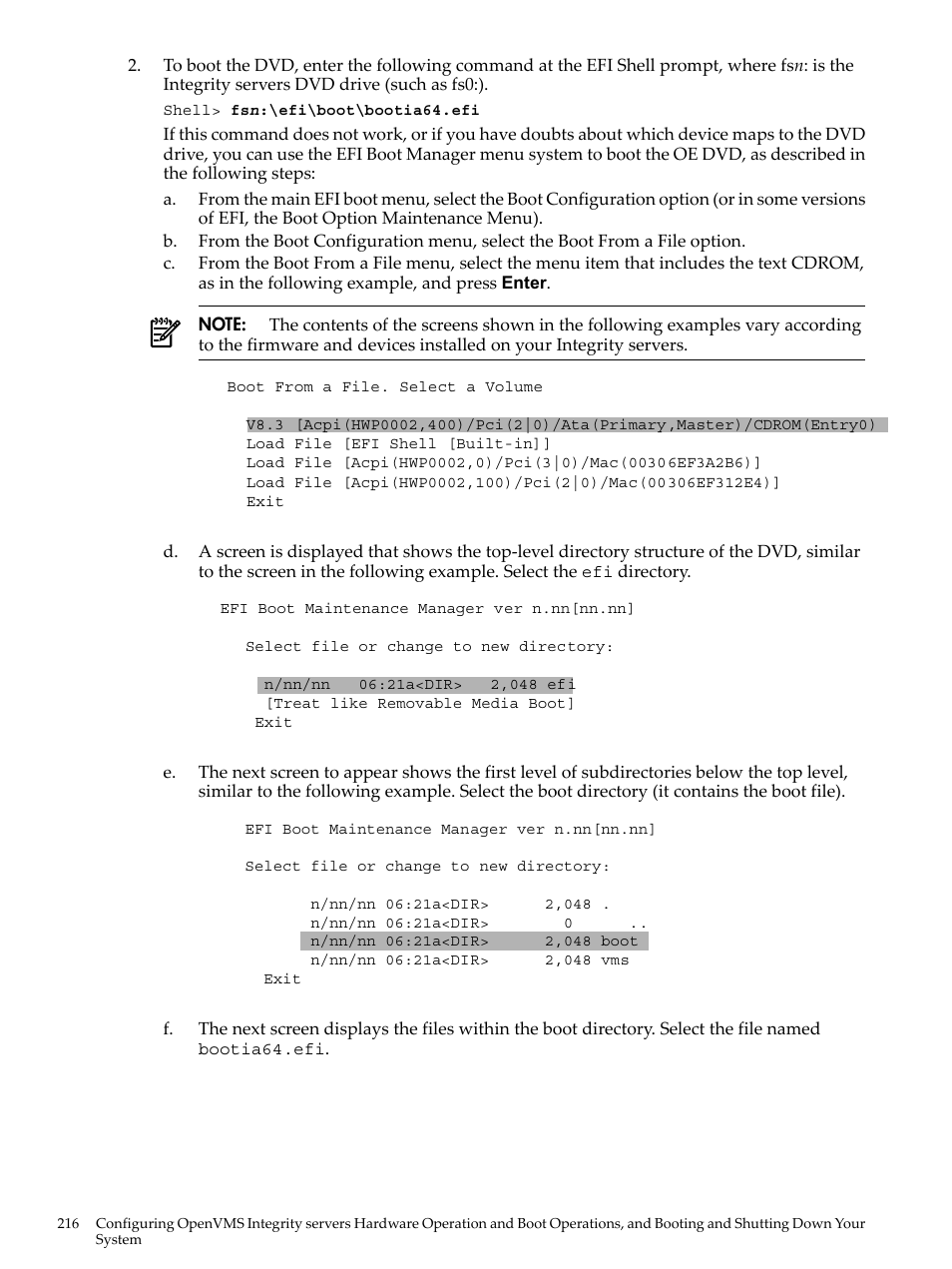 HP BA322 90087 User Manual | Page 216 / 346