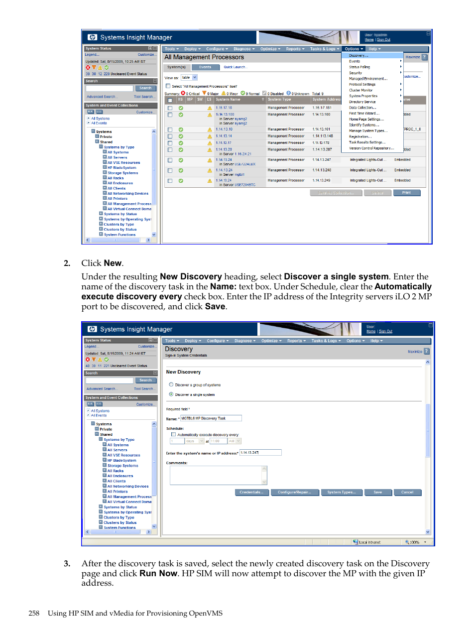 HP BA322 90087 User Manual | Page 258 / 346