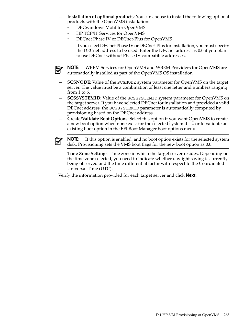 HP BA322 90087 User Manual | Page 263 / 346