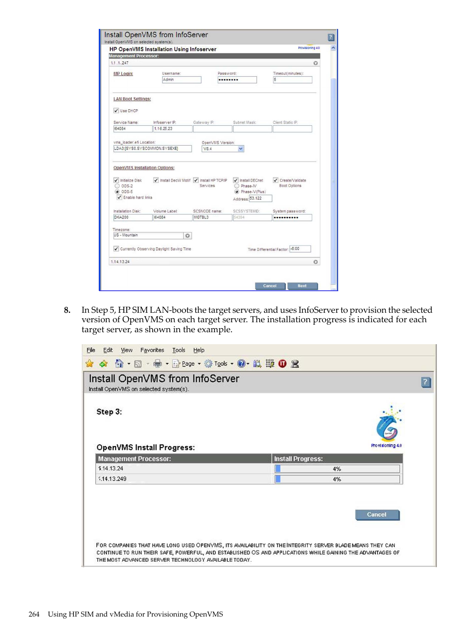 HP BA322 90087 User Manual | Page 264 / 346
