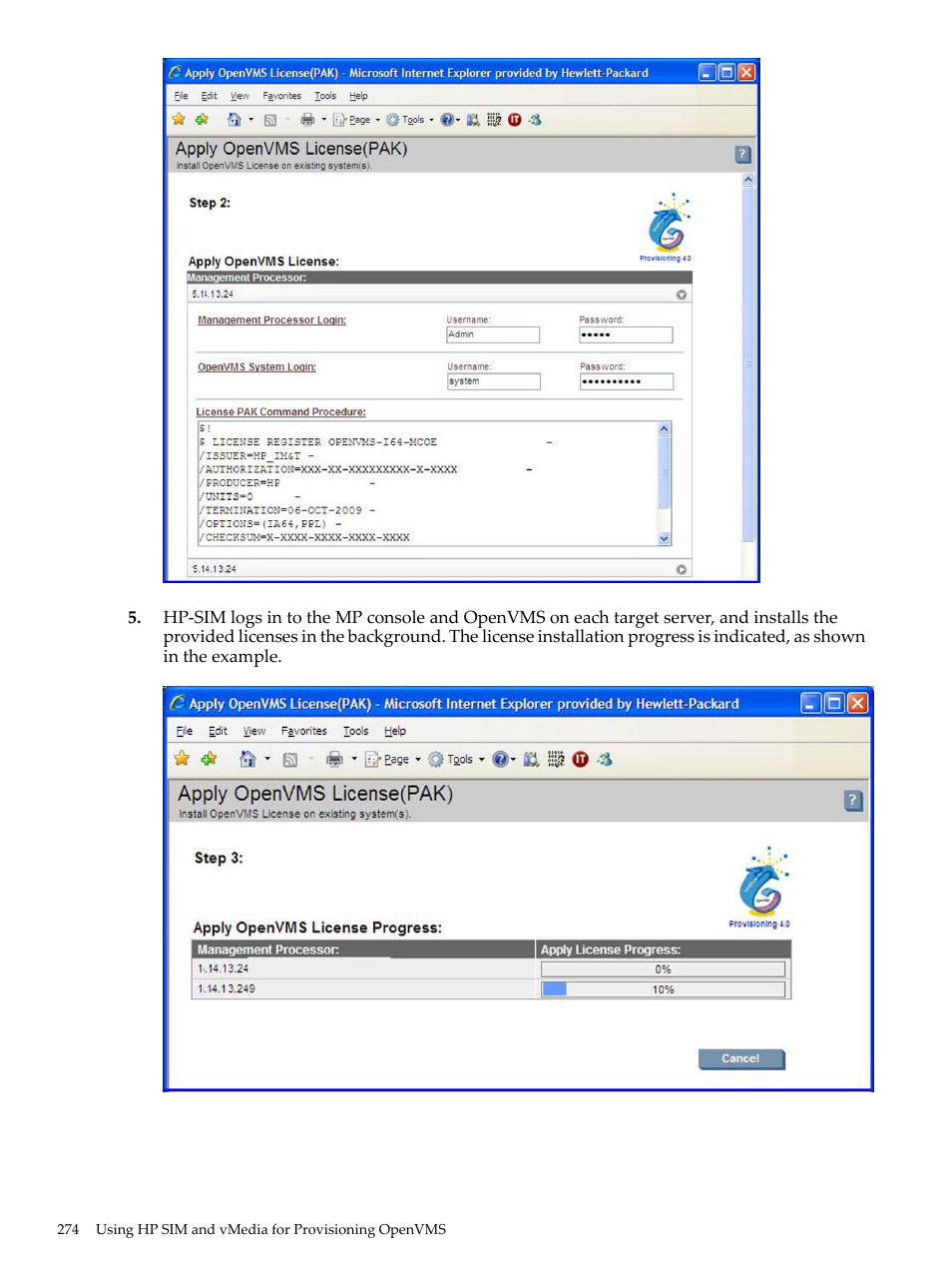 HP BA322 90087 User Manual | Page 274 / 346