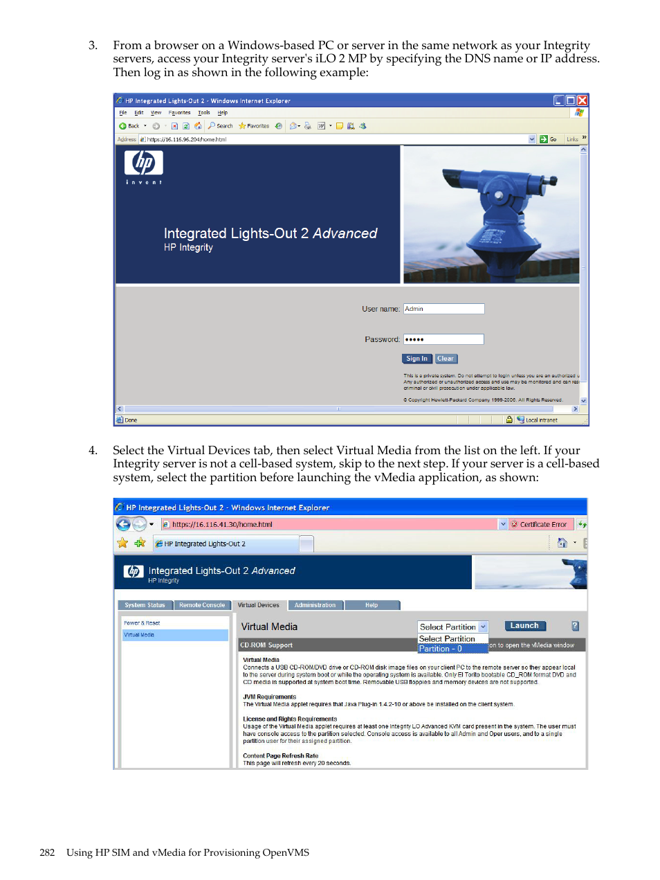 HP BA322 90087 User Manual | Page 282 / 346