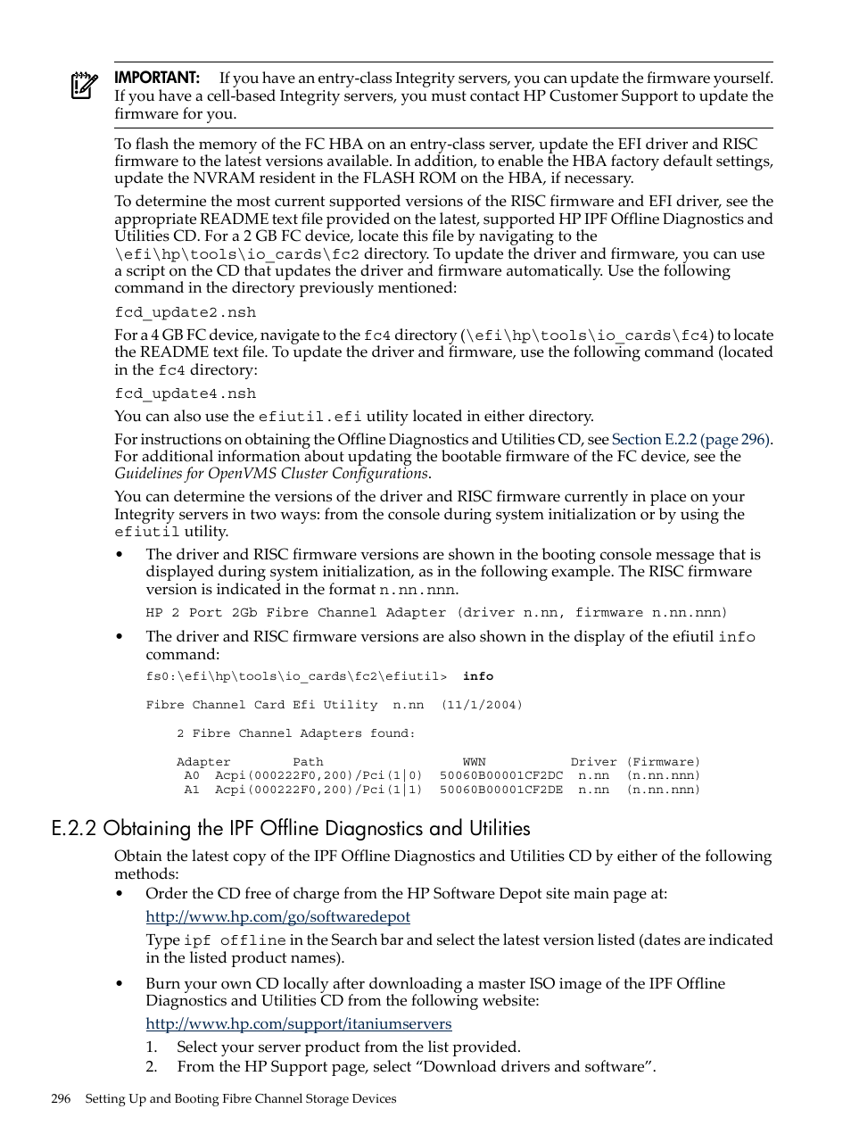 HP BA322 90087 User Manual | Page 296 / 346