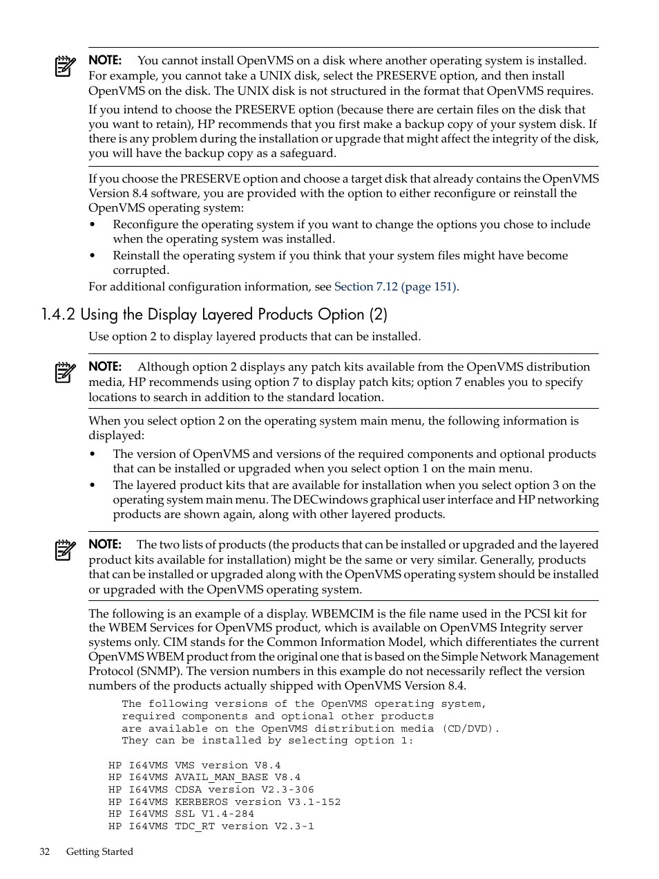 2 using the display layered products option (2) | HP BA322 90087 User Manual | Page 32 / 346