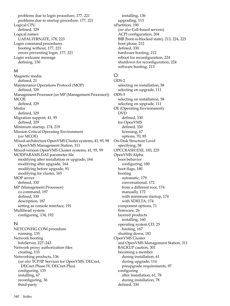 HP BA322 90087 User Manual | Page 340 / 346