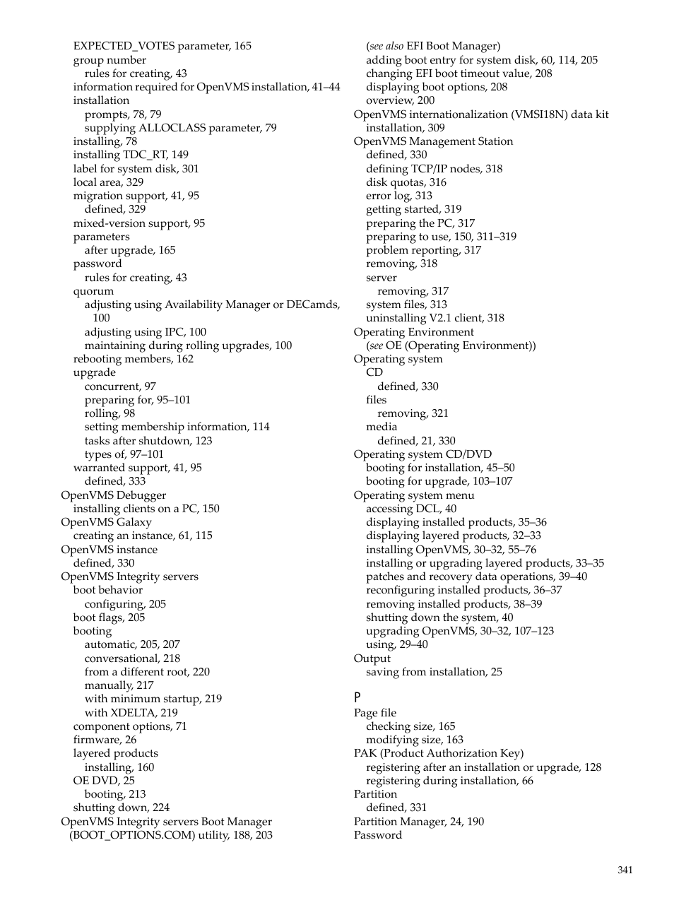 HP BA322 90087 User Manual | Page 341 / 346