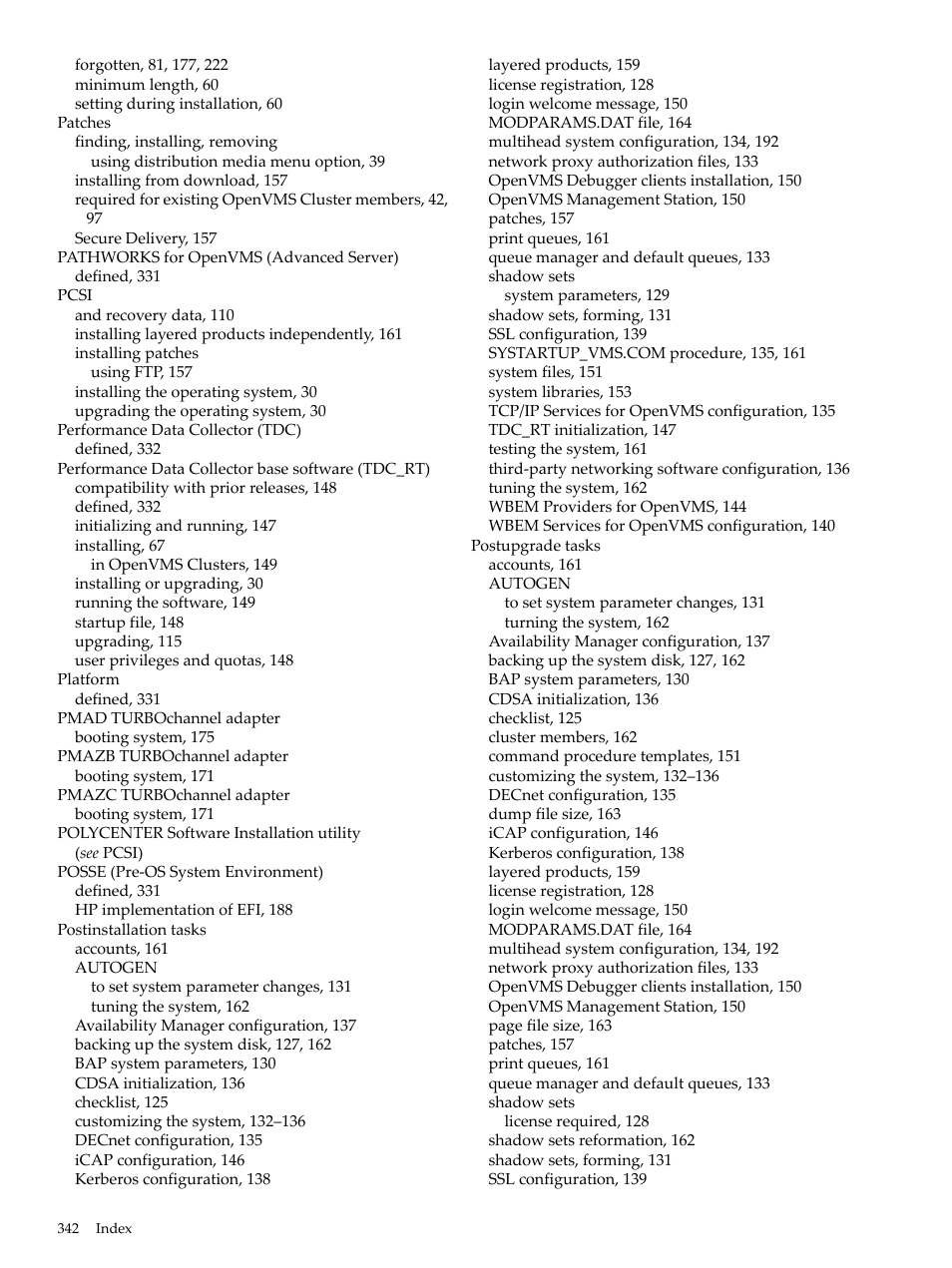 HP BA322 90087 User Manual | Page 342 / 346