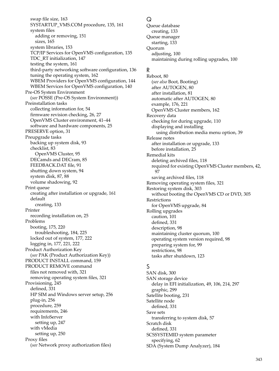HP BA322 90087 User Manual | Page 343 / 346